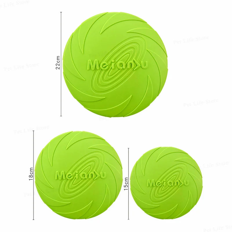 Bite Resistant Flying Disc Dog Toy – Outdoor Training & Play