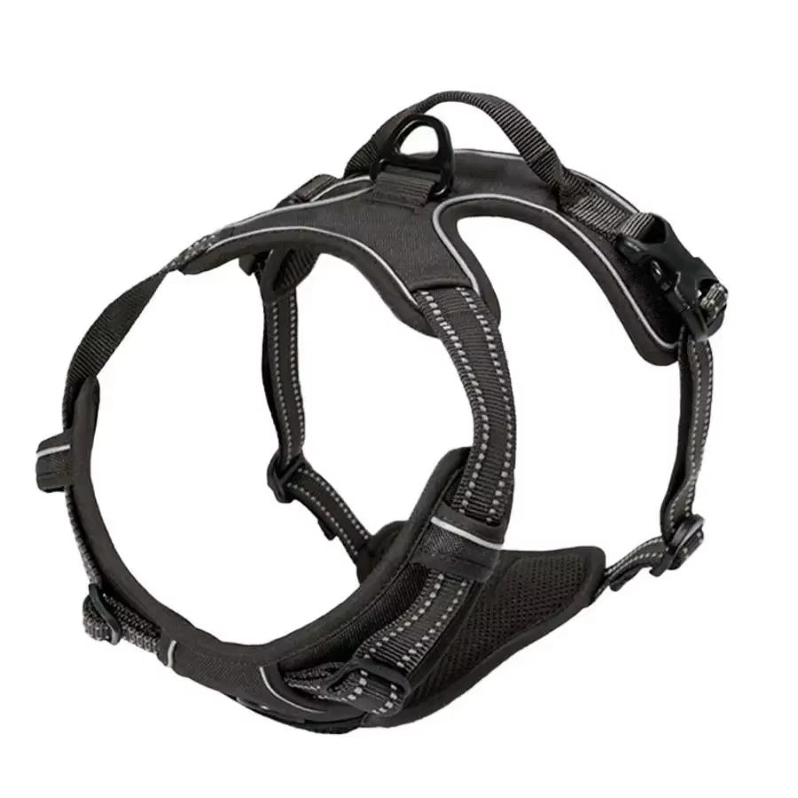 Durable Dog Harness & Leash Set with Safety Buckle – All Sizes