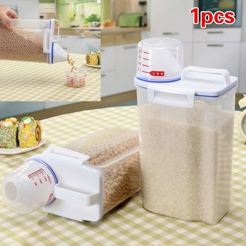 Portable Sealed Food Storage Jar – Airtight Pet Food Container