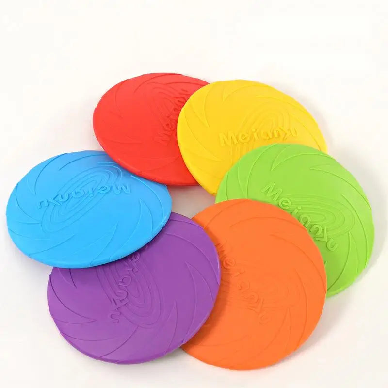 Bite Resistant Flying Disc Dog Toy – Outdoor Training & Play