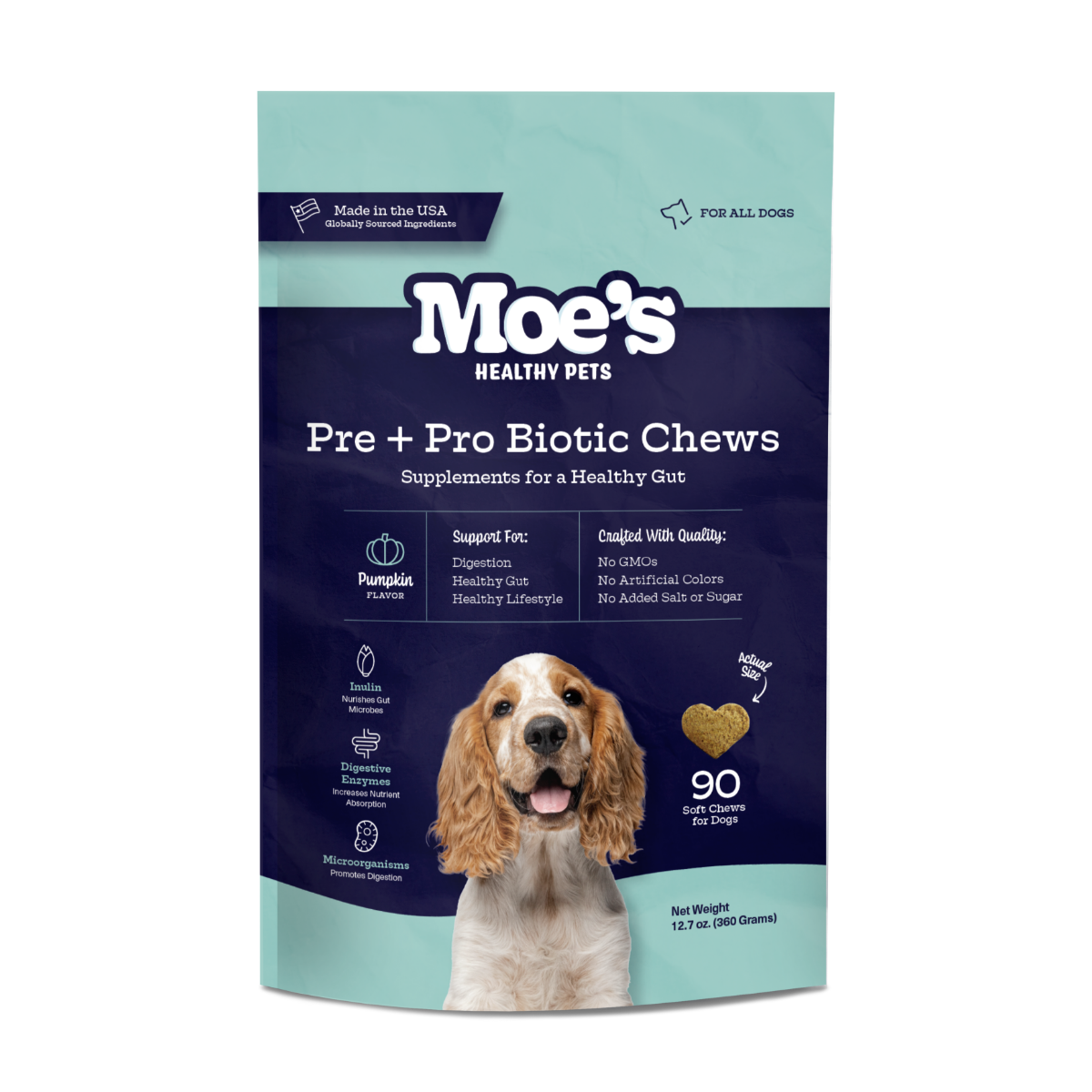 Pre + Pro Biotic Chews (60 chews per product)