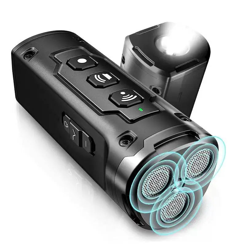 Rechargeable Ultrasonic Dog Repeller & Training Device with LED