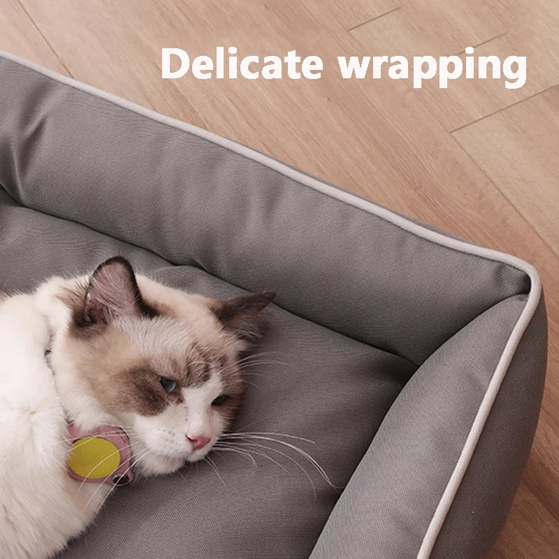 Four Season Dog & Cat Bed – Waterproof, Bite-Resistant Sofa Mat