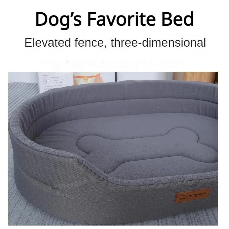 Dog Cushions Pet Bed Large Dogs Waterproof Fluffy Sofa Mat