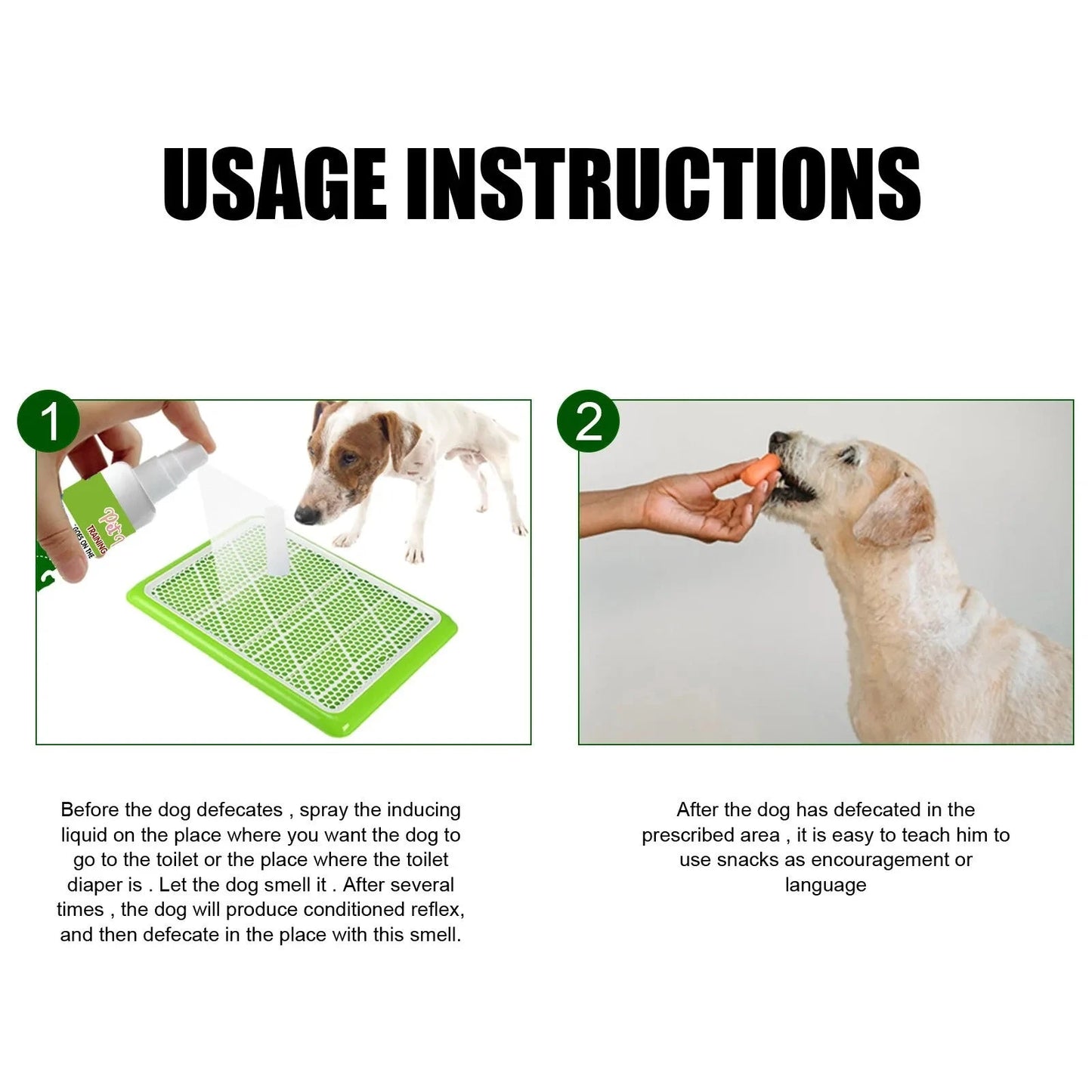 Pet Toilet Training Spray – Puppy & Dog Potty Training Aid 30ml