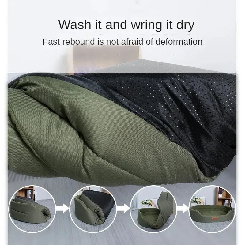 Dog Cushions Pet Bed Large Dogs Waterproof Fluffy Sofa Mat