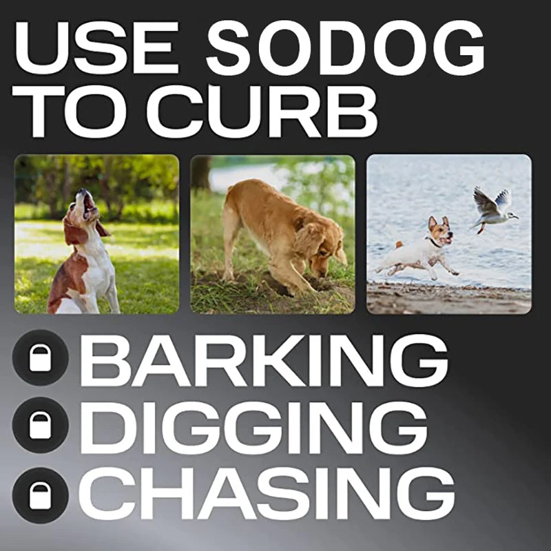 Ultrasonic Dog Repeller & Anti-Barking Device – USB Rechargeable