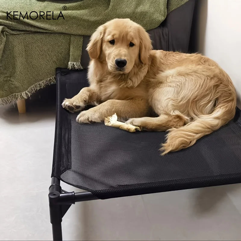 Cooling Elevated Dog Bed – Breathable Mesh, Bite-Proof & Washable