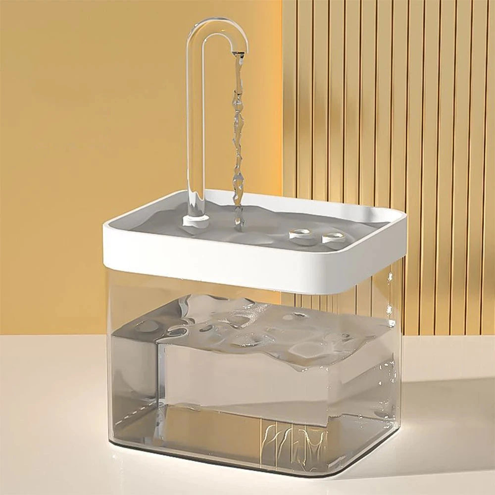 Automatic Cat Water Fountain with Filter – 1.5L USB Dispenser