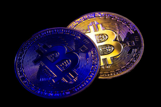 Two Bitcoin tokens.