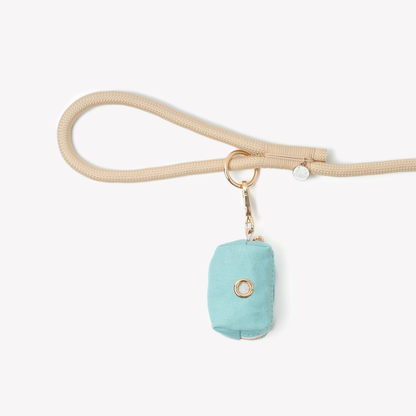 FURLOU Blue Poop Bag Holder - clips straight to your leash
