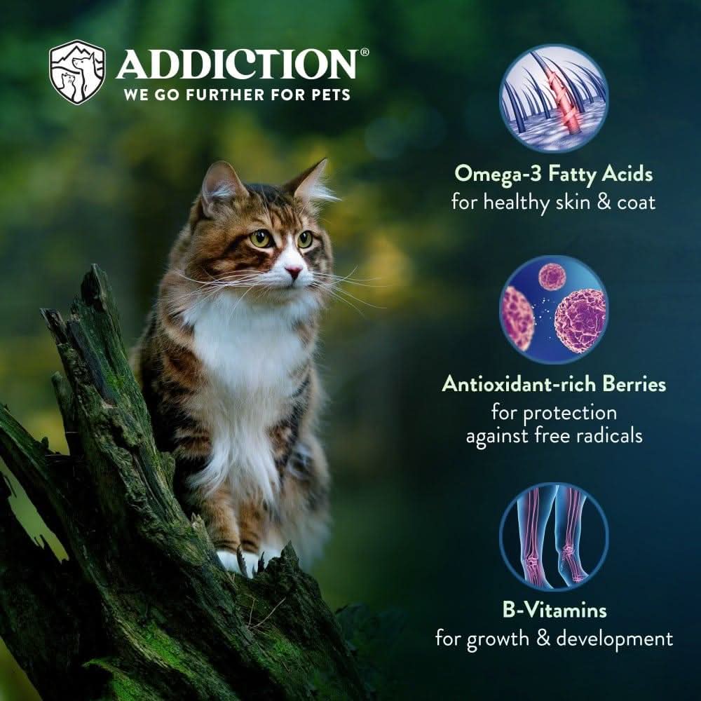 Salmon Bleu Dry Cat Food package, product photo 10 of 23