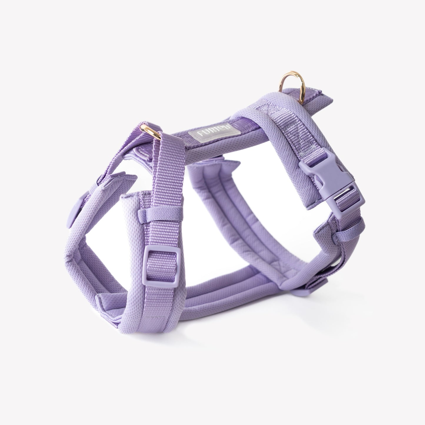 FURLOU Lavender Comfort Dog Harness - y-shape padded dog harness