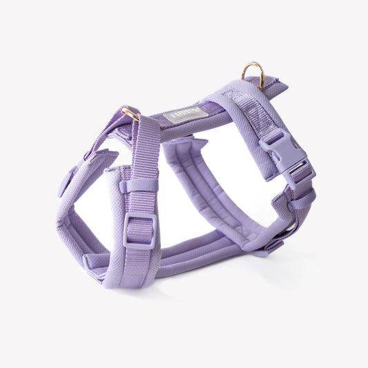 FURLOU Lavender Comfort Dog Harness - y-shape padded dog harness