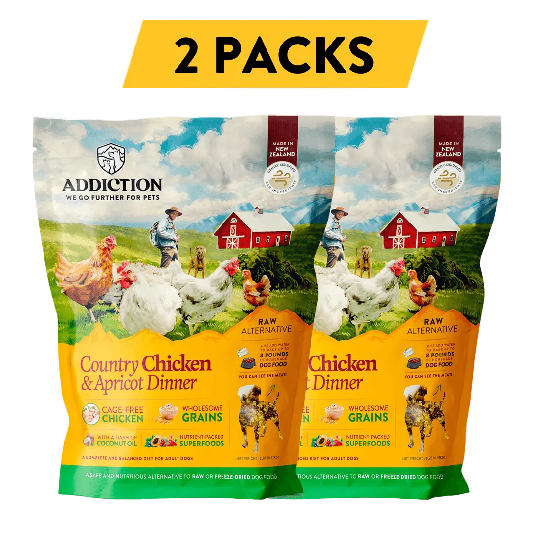 Country Chicken & Apricot Air-Dried Dog Food package, product photo 11 of 12