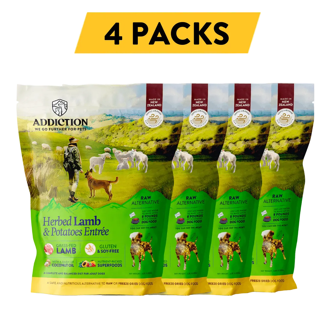 Herbed Lamb & Potatoes Air-Dried Dog Food package, product photo 15 of 15