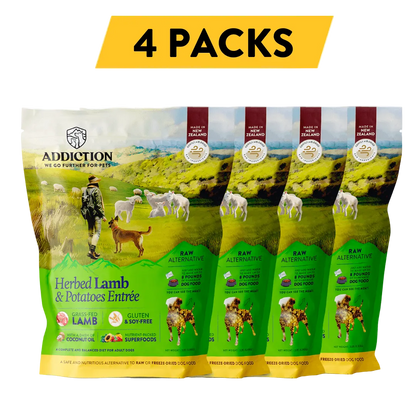 Herbed Lamb & Potatoes Air-Dried Dog Food package, product photo 15 of 15
