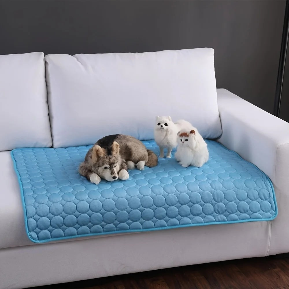 Pet Cooling Mat – Summer Cold Bed for Dogs & Cats