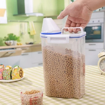 Portable Sealed Food Storage Jar – Airtight Pet Food Container