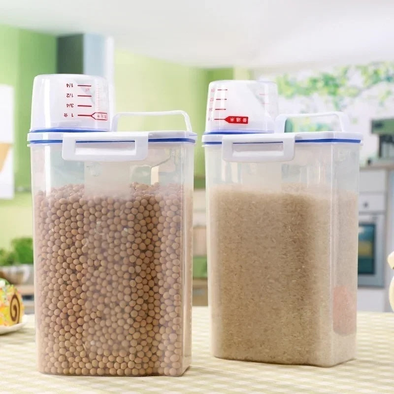 Portable Sealed Food Storage Jar – Airtight Pet Food Container