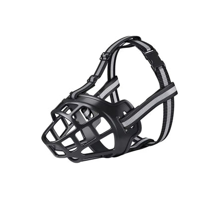 Adjustable Dog Muzzle – Anti-Biting Breathable Dog Mouth Cover