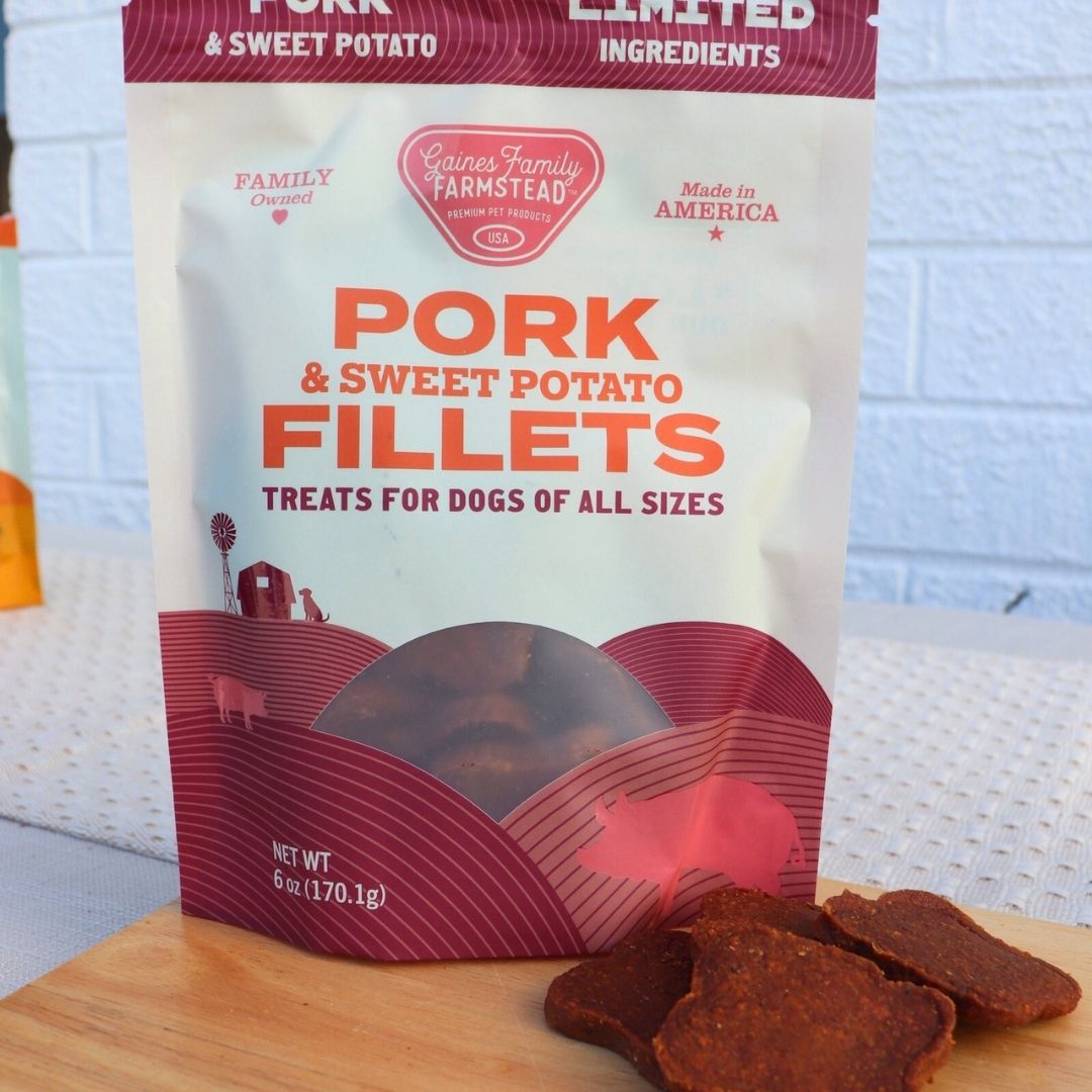 Gaines Family Farmstead Pork & Sweet Potato Fillets | Whisker House - Whisker House