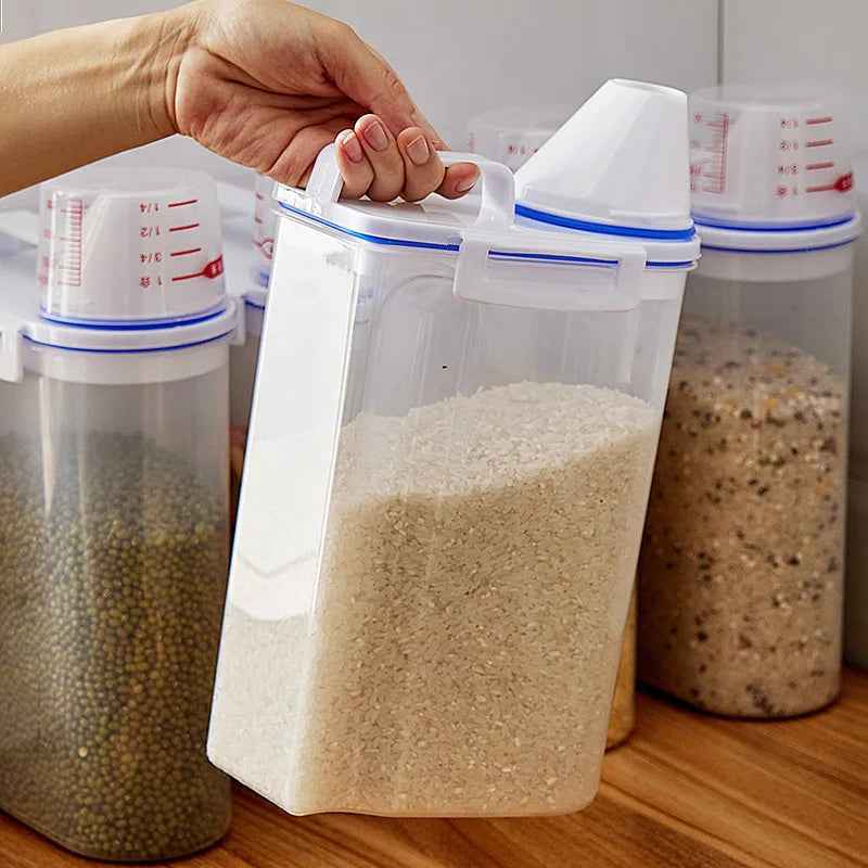 Portable Sealed Food Storage Jar – Airtight Pet Food Container
