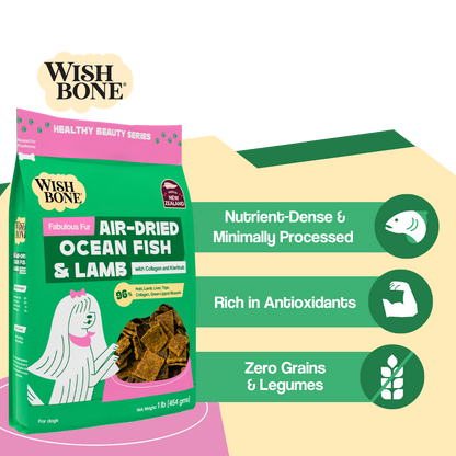 Addiction Wishbone Ocean Fish & Lamb Dog Food | Whisker House