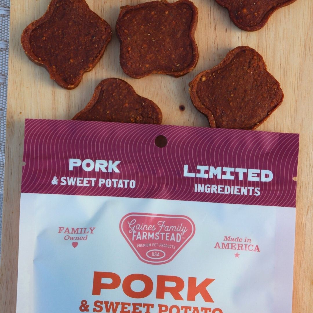 Gaines Family Farmstead Pork & Sweet Potato Fillets | Whisker House - Whisker House
