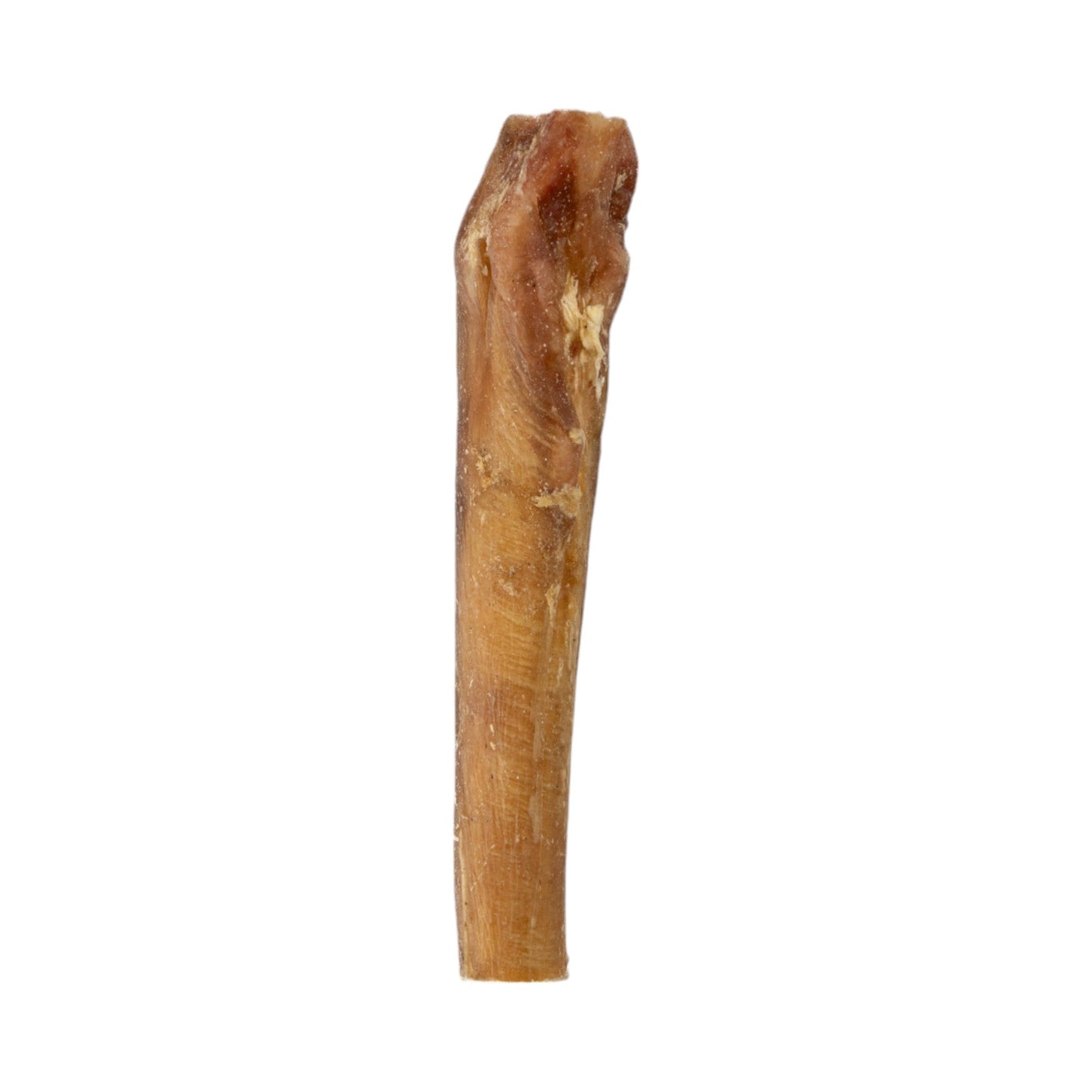 Several jumbo beef bully sticks stacked together in a loose pile