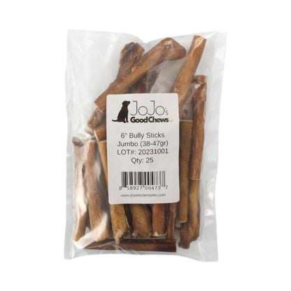 Close detail of the coarse dried surface of a jumbo beef bully stick