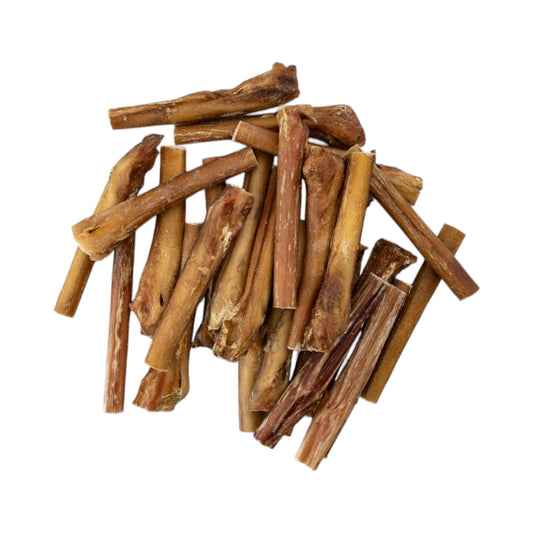 6 inch jumbo beef bully sticks for dogs, 25 count bulk case for large breeds