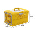 Collapsible Pet Carrier Crate – Foldable Cat & Puppy Travel Cage