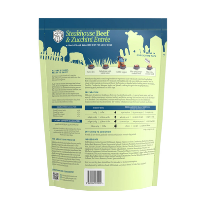 Steakhouse Beef & Zucchini Air-Dried Dog Food package, product photo 13 of 13