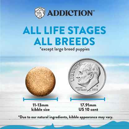 Salmon Bleu Dry Dog Food package, product photo 3 of 16