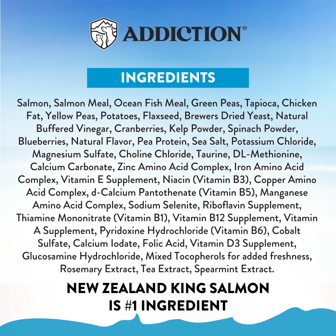 Salmon Bleu Dry Dog Food package, product photo 8 of 16
