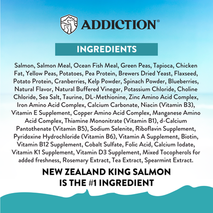 Salmon Bleu Dry Cat Food package, product photo 7 of 23
