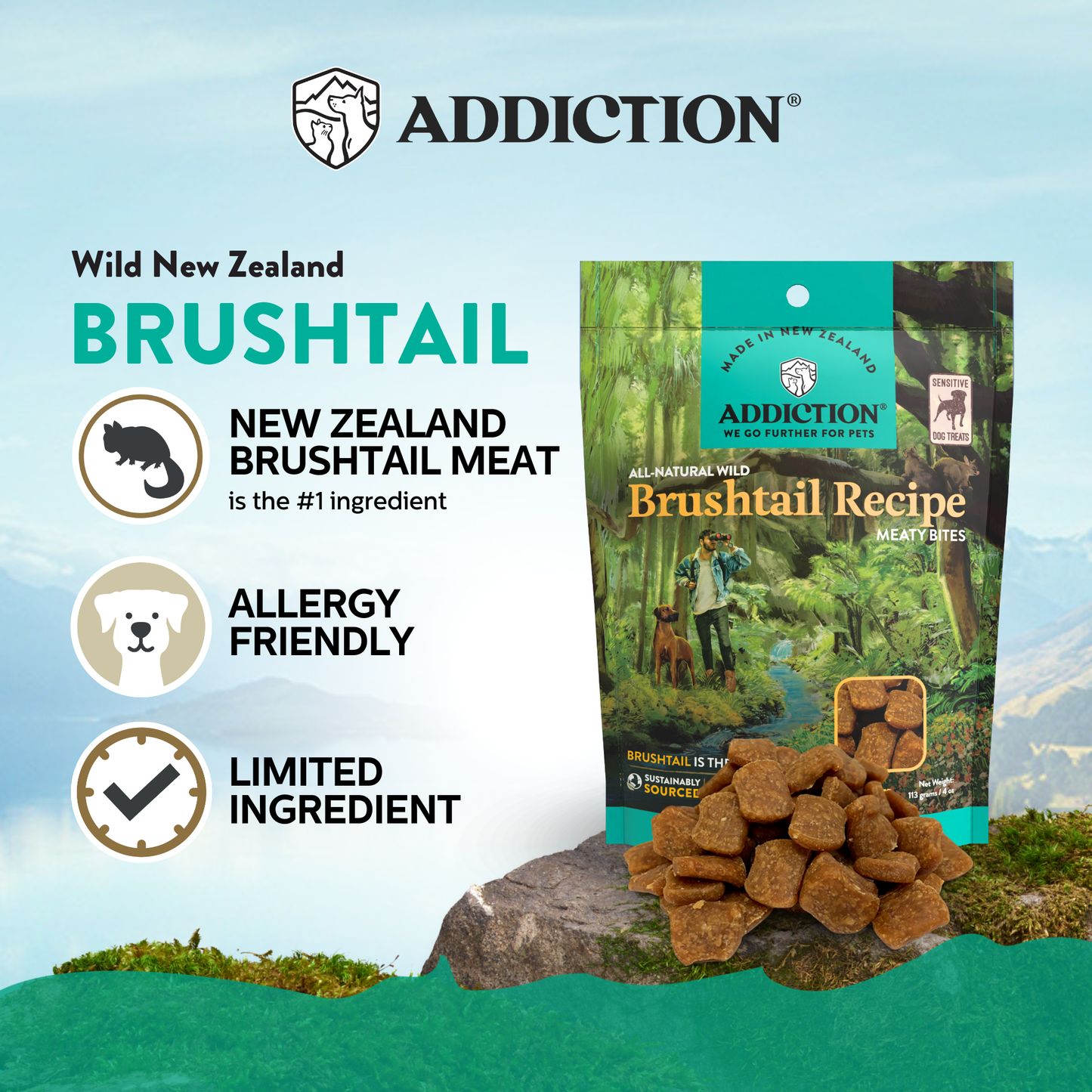 Meaty Bites Dog Treats Variety Bundle package, product photo 12 of 17