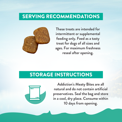 Brushtail Meaty Bites Dog Treats package, product photo 7 of 12