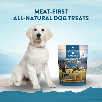 Beef Meaty Bites Dog Treats package, product photo 3 of 12