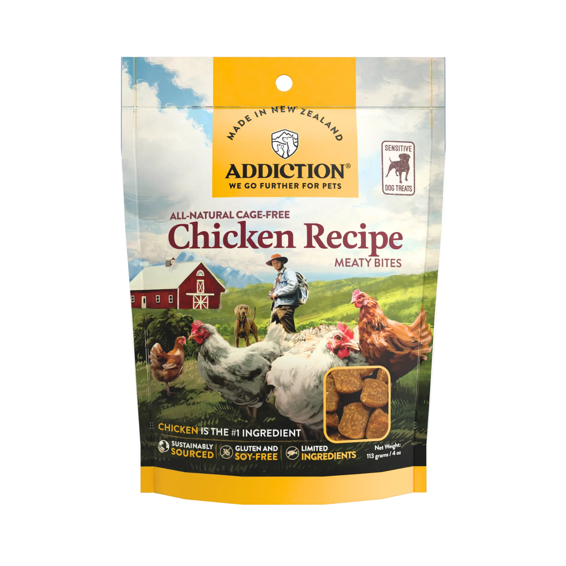 Chicken Meaty Bites Dog Treats package, product photo 9 of 14