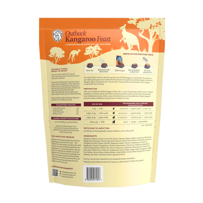 Outback Kangaroo Feast Air-Dried Dog Food package, product photo 10 of 12