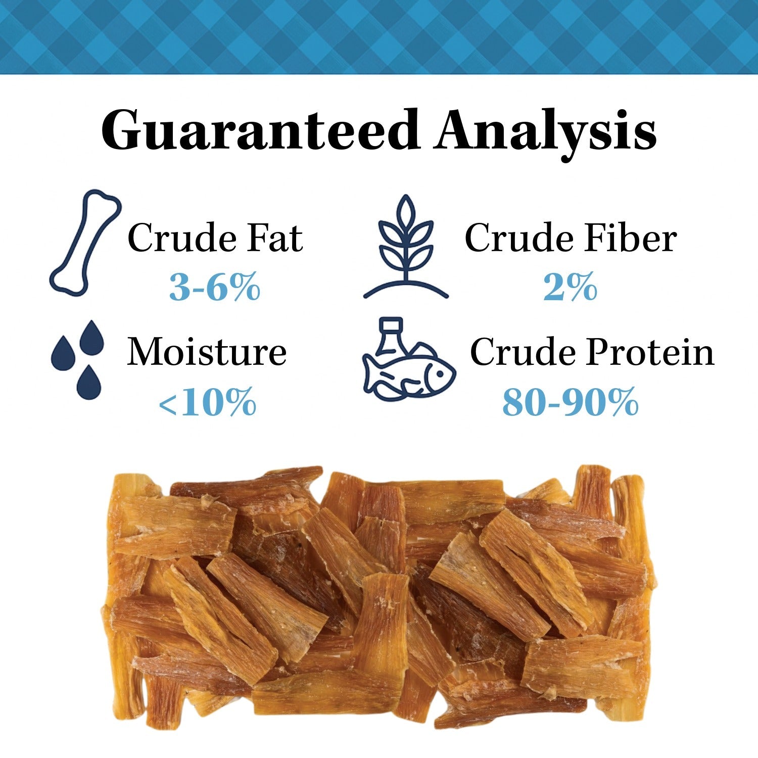 Country Living Beef Backstrap Tendon Dog Chews – 5 Count Pack - Whisker House