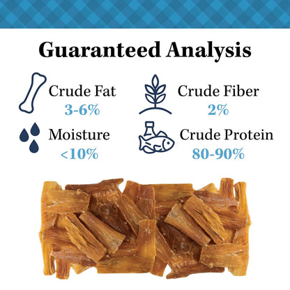 Country Living Beef Backstrap Tendon Dog Chews – 5 Count Pack - Whisker House