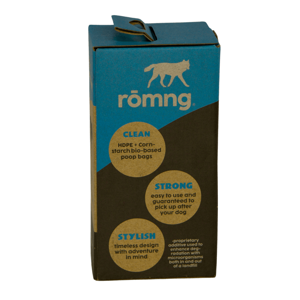 rōmng Bio-Based Dog Poop Bags - Eco-Friendly Choice