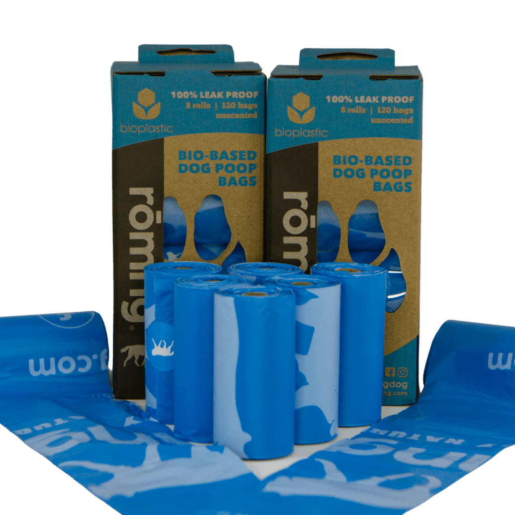 rōmng Bio-Based Dog Poop Bags - Eco-Friendly Choice