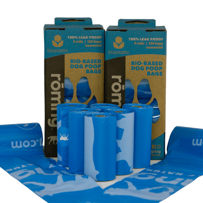 rōmng Bio-Based Dog Poop Bags - Eco-Friendly Choice