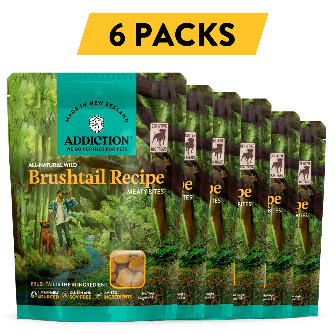 Brushtail Meaty Bites Dog Treats package, product photo 12 of 12