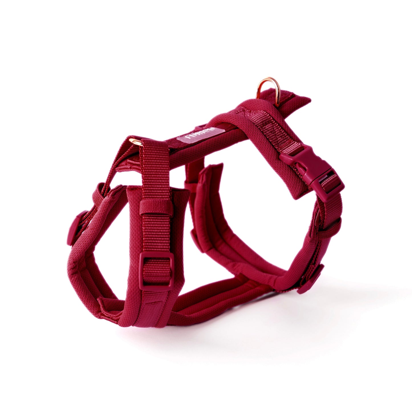FURLOU Bordeaux Comfort Dog Harness - y-shape padded dog harness