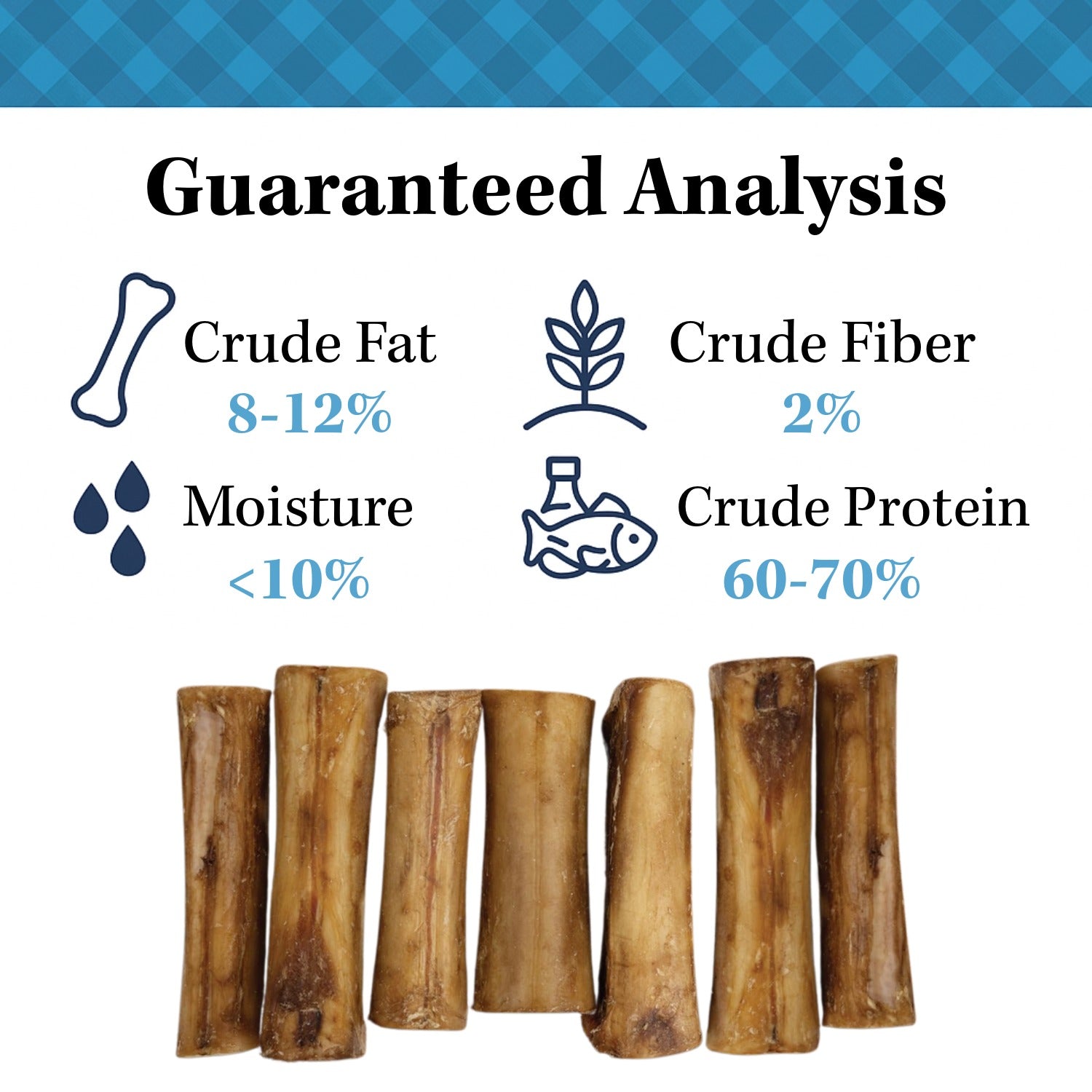 Country Living Beef Center Cut Bones – 5 Pack Natural Dog Chews - Whisker House